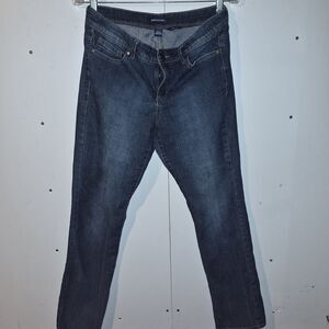 Bandolino Tatyana Women's Straight Leg Jeans Dark Wash Blue Size 8